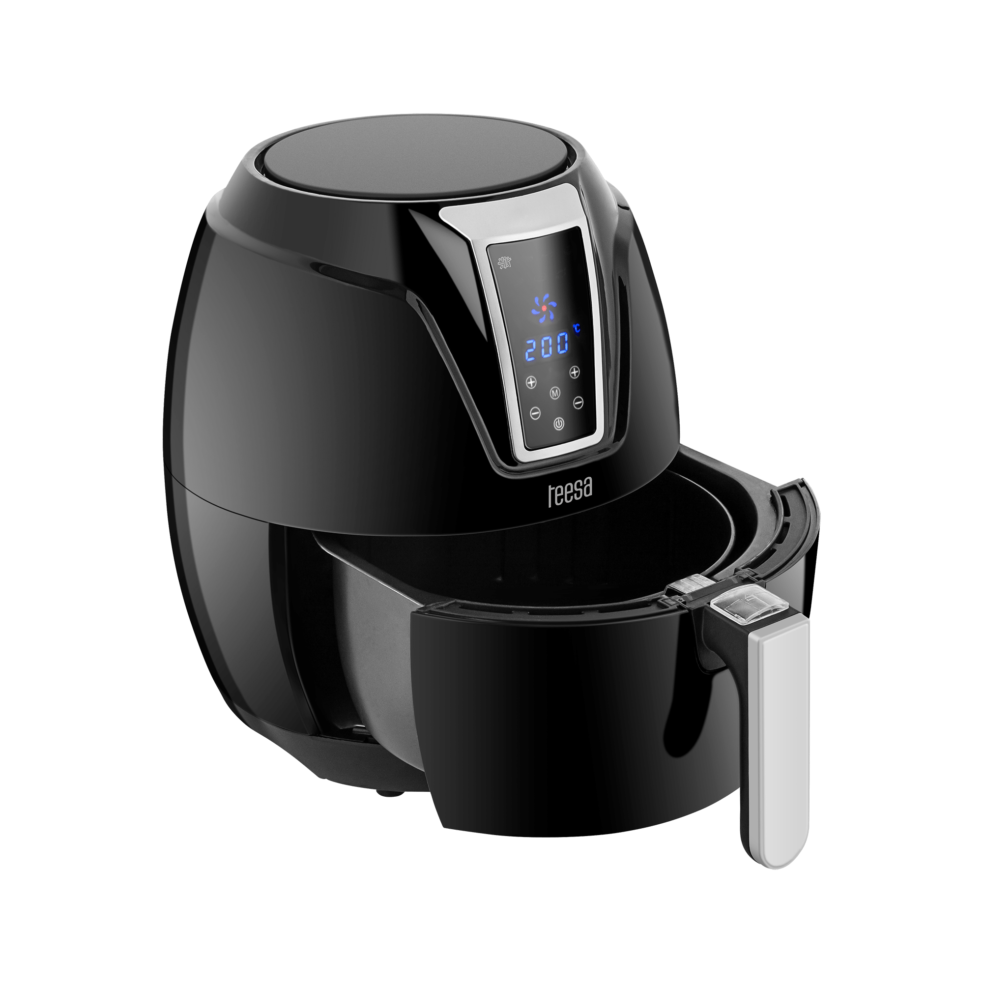 Аерогриль Аерофритюрниця TEESA DIGITAL AIR FRYER 3,2L Black - Зображення 3
