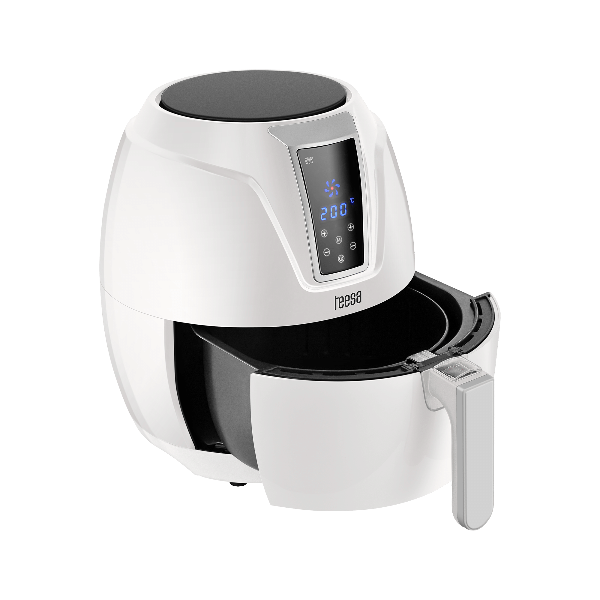 Аерогриль Аерофритюрниця TEESA DIGITAL AIR FRYER 3,2L WHITE - Зображення 3