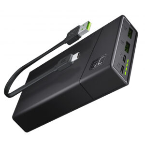 Power Bank Green Cell зі швидким заряджанням PowerPlay20 20000 мА·год 18 Вт
