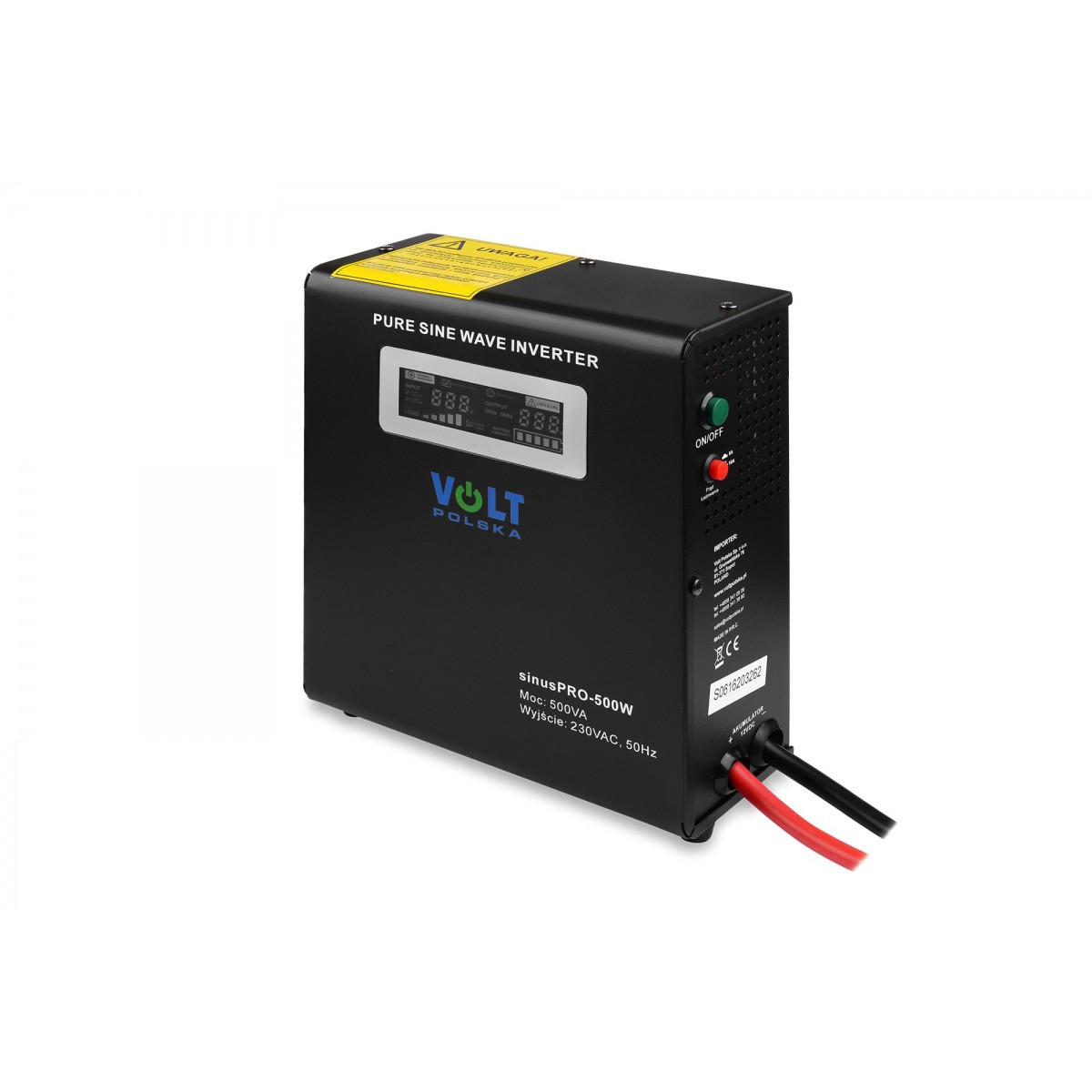 ДБЖ Перетворювач напруги Volt Polska SINUS PRO 500 W 12/230 В (300/500 Вт) - Зображення 2