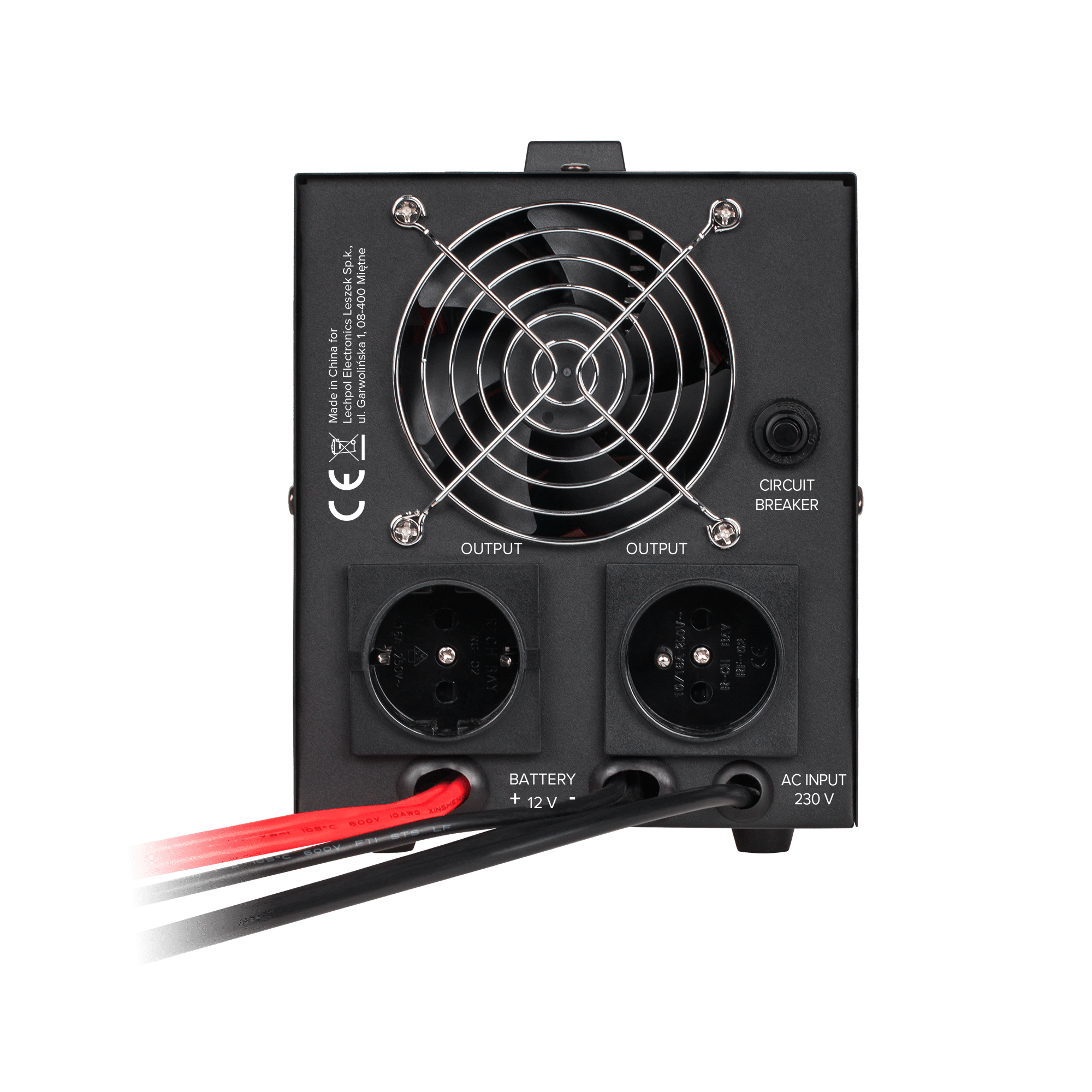 ДБЖ Перетворювач напруги Rebel POWER-800 12/230 V (500/800W) - Зображення 3