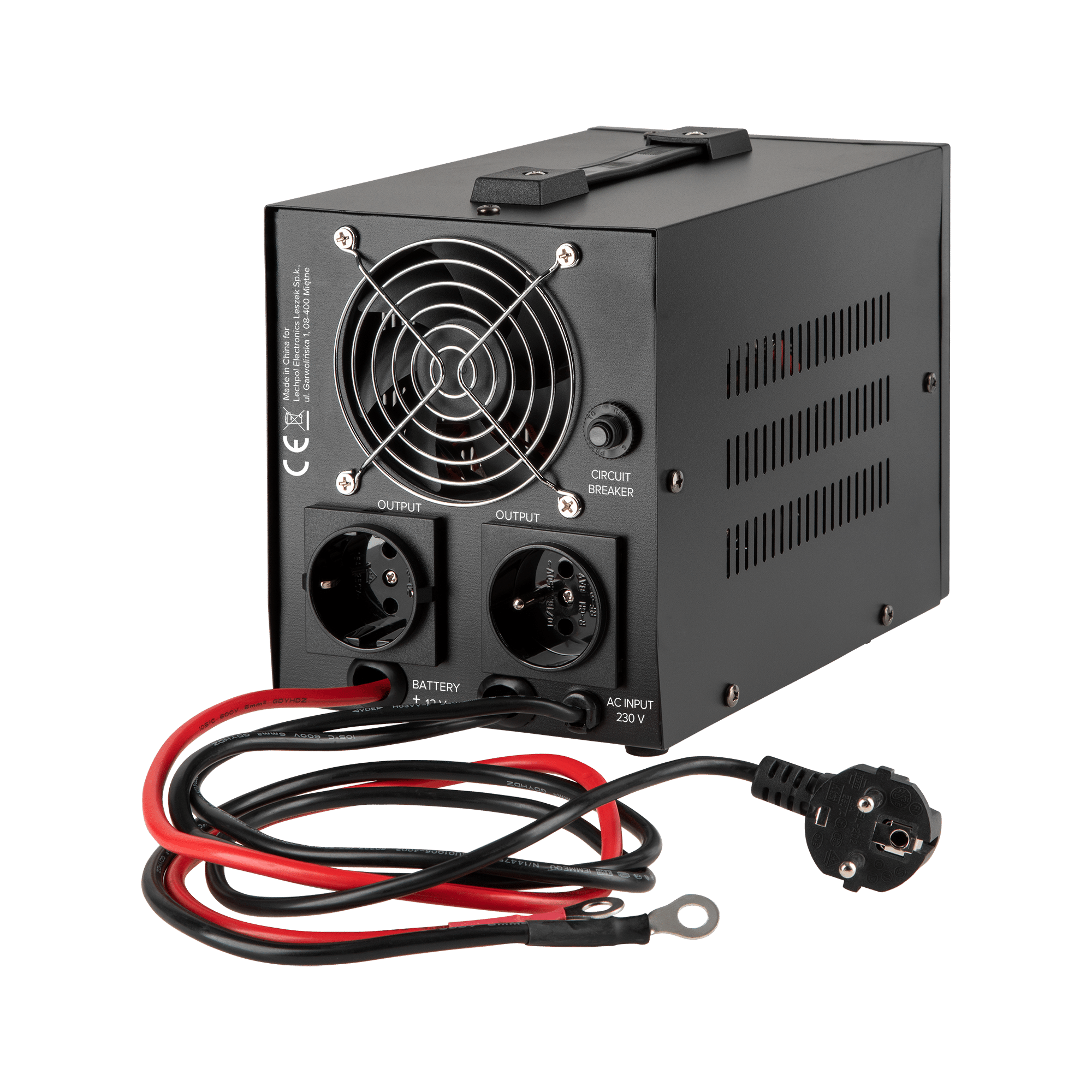ДБЖ Перетворювач напруги Rebel POWER-800 12/230 V (500/800W) - Зображення 2