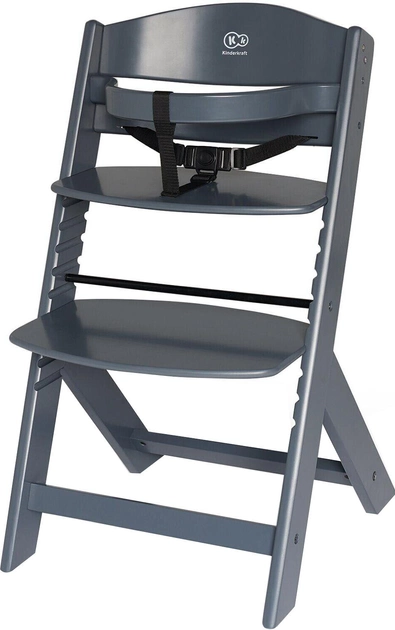 Стільчик для годування Kinderkraft Enock FULL GREY - Зображення 2