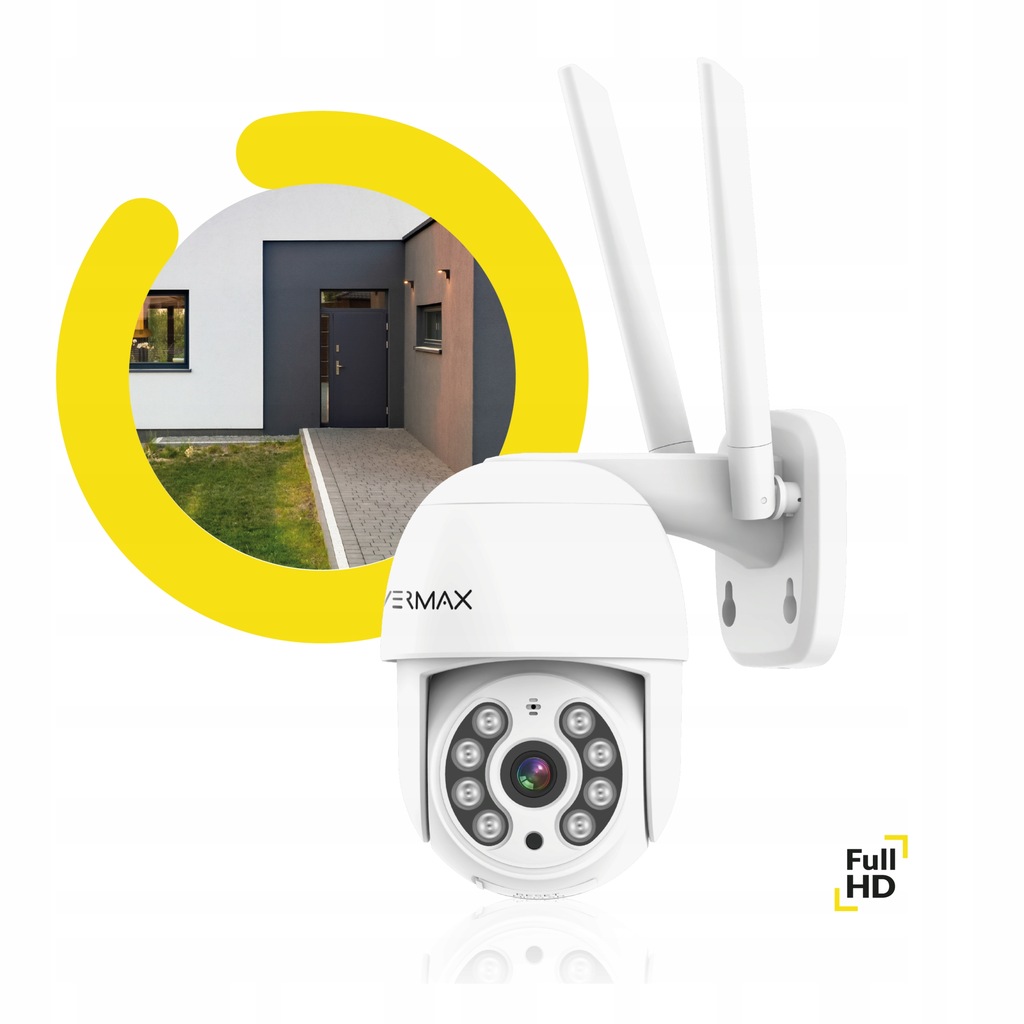 Вулична поворотна WiFi камера відеоспостереження Overmax Camspot 4.0 PTZ FULL HD - Зображення 11