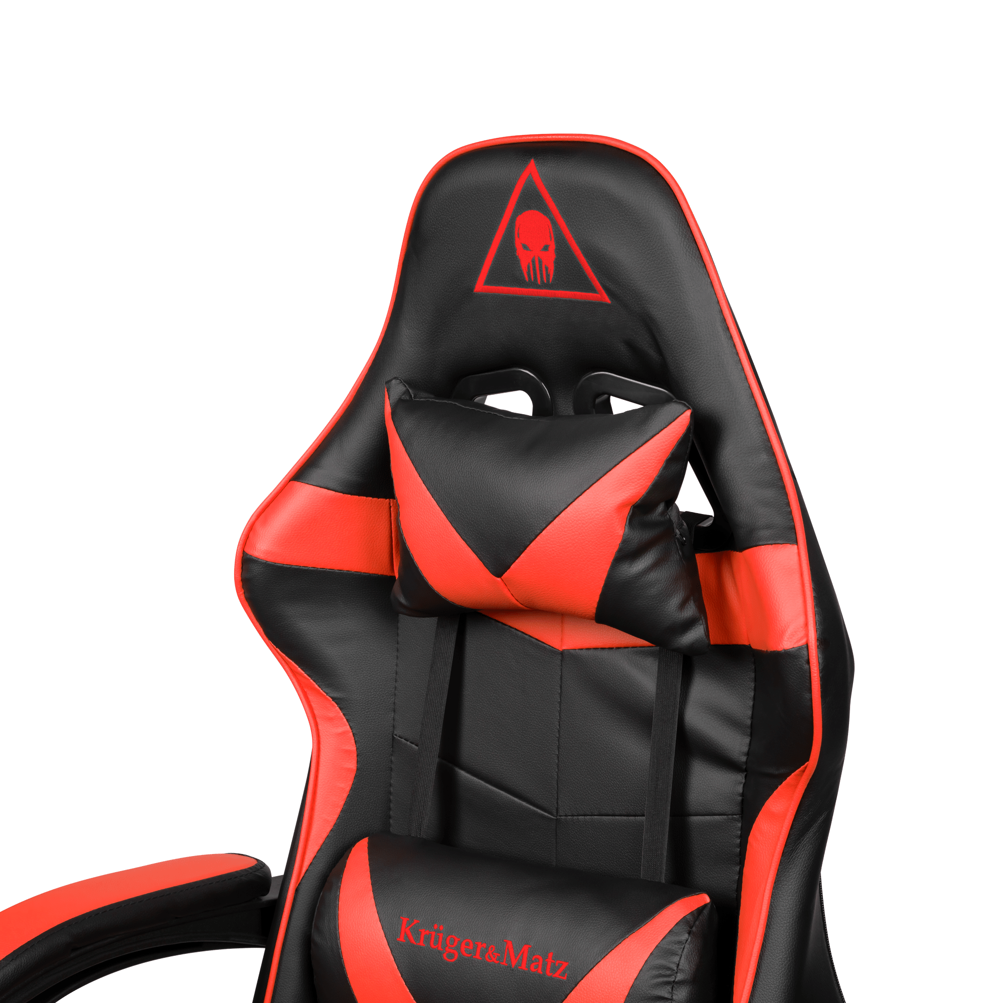 Крісло геймерське Kruger&Matz GX-150 з підставкою для ніг Red/Black - Зображення 7