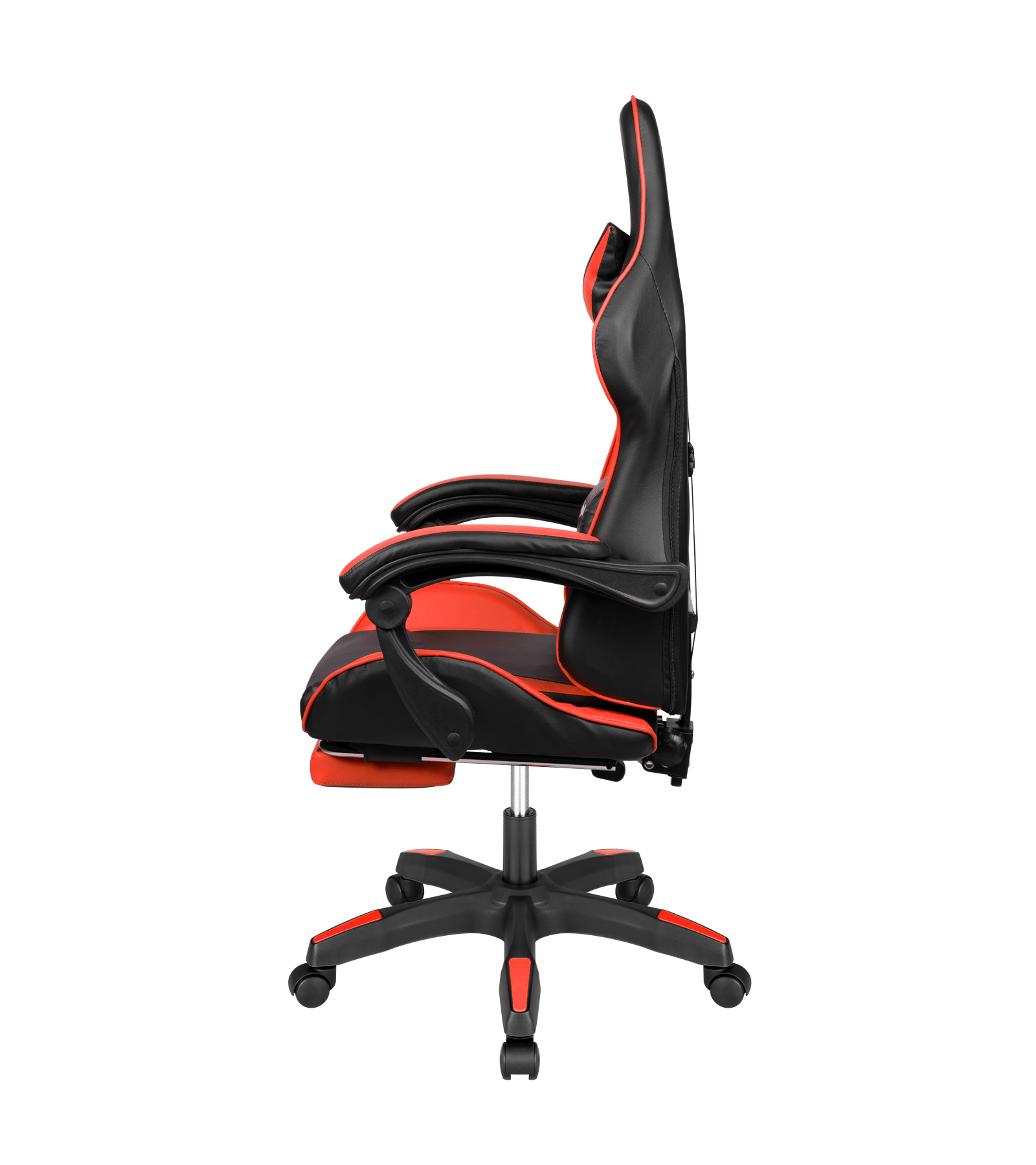 Крісло геймерське Kruger&Matz GX-150 з підставкою для ніг Red/Black - Зображення 4