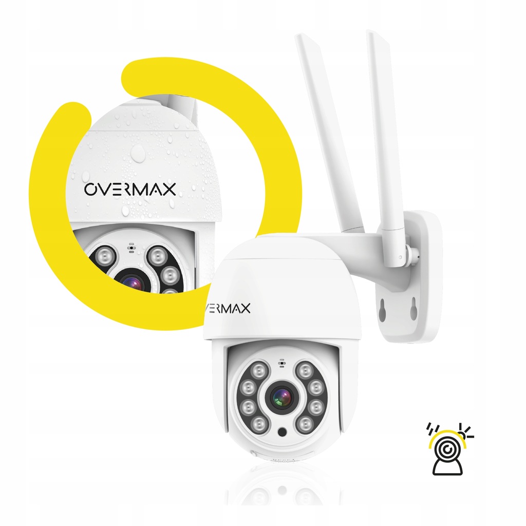 Вулична поворотна WiFi камера відеоспостереження Overmax Camspot 4.0 PTZ FULL HD - Зображення 6