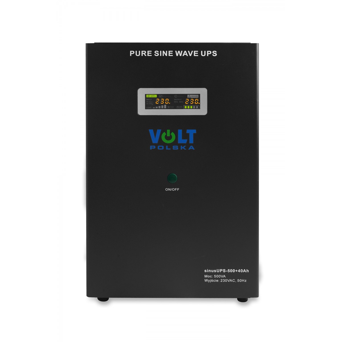 Блок безперебійного живлення Volt Polska SINUS UPS 500 + AKU 40Ah (300/500W) - Зображення 2