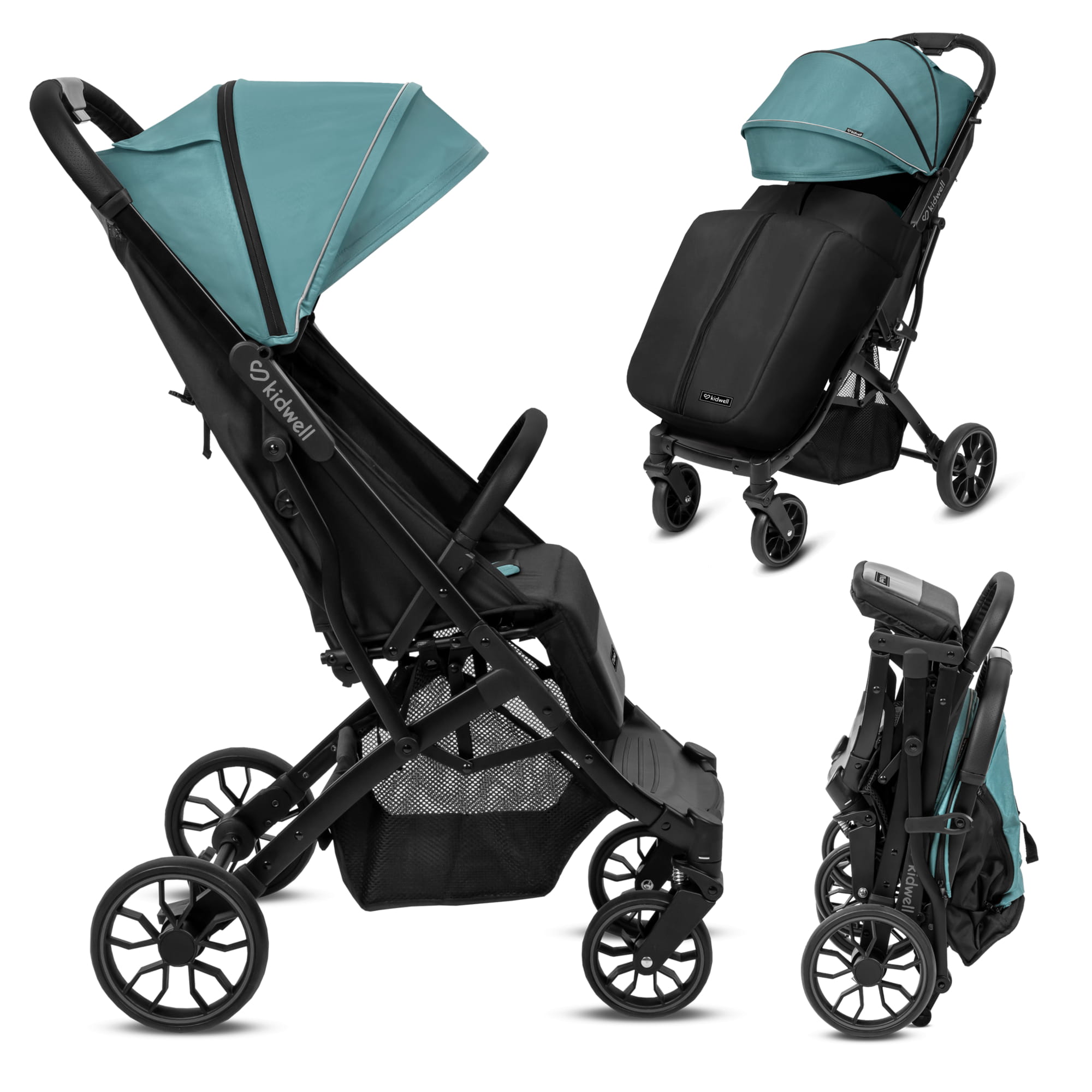 Прогулянкова коляска Kidwell COLMER Royal Green - Зображення 8
