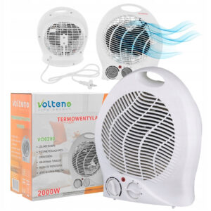 Тепловентилятор обігрівач  2в1 Volteno VO0280 2000W