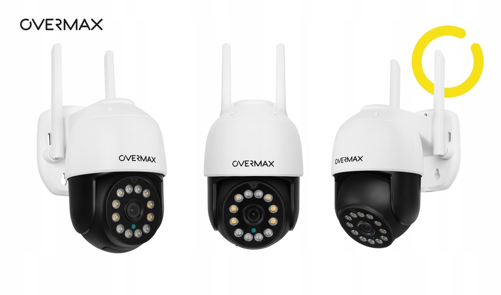 Вулична поворотна IP-камера Overmax Camspot 4.95 2.5K Wi-Fi 4x ZOOM - Зображення 11