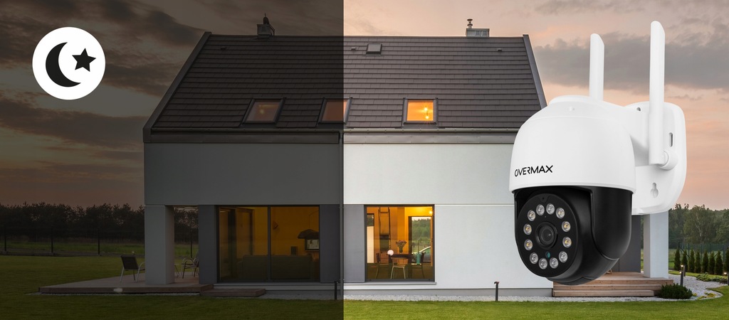 Вулична поворотна IP-камера Overmax Camspot 4.95 2.5K Wi-Fi 4x ZOOM - Зображення 16