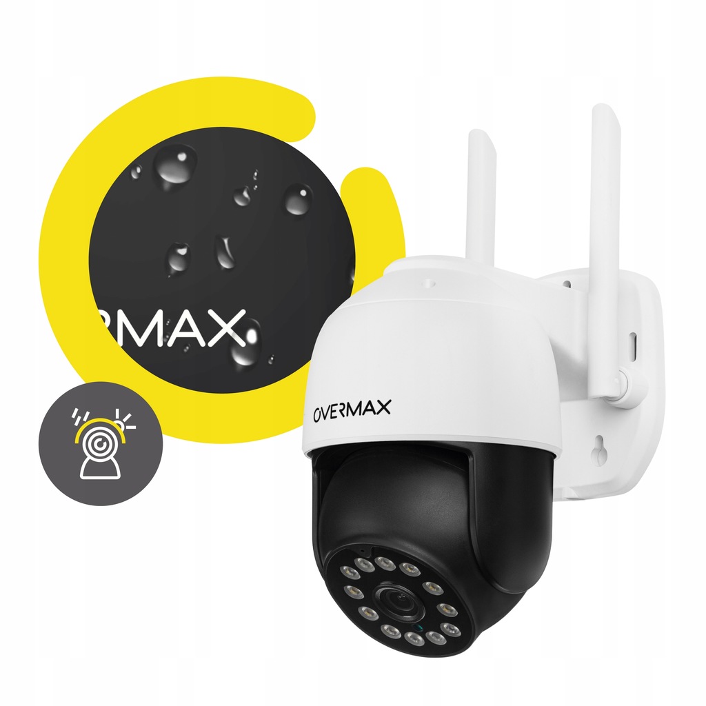 Вулична поворотна IP-камера Overmax Camspot 4.95 2.5K Wi-Fi 4x ZOOM - Зображення 5