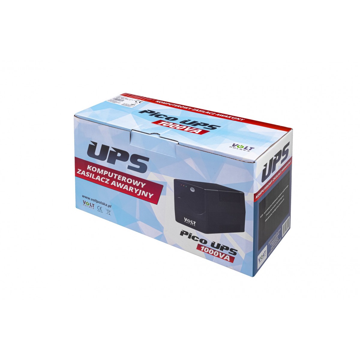 Джерело безперебійного живлення PICO UPS 1000VA 9 Ah (600/1000W) - Зображення 5