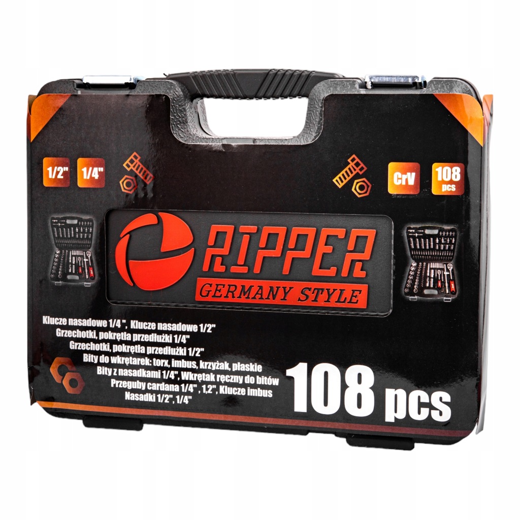 Набір інструментів Ripper M58220 108 ел. - Зображення 2