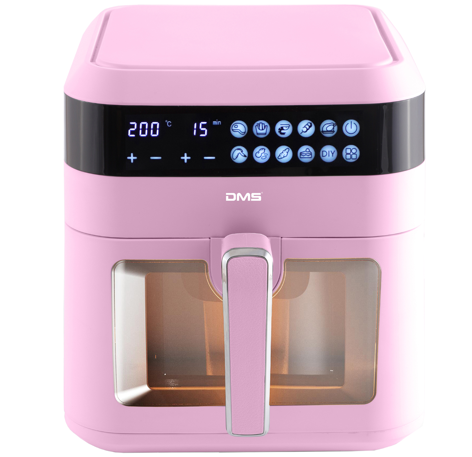 Аерофритюрниця мультипіч DMS HFG-7R XXL Pink 1800 Вт - Зображення 2
