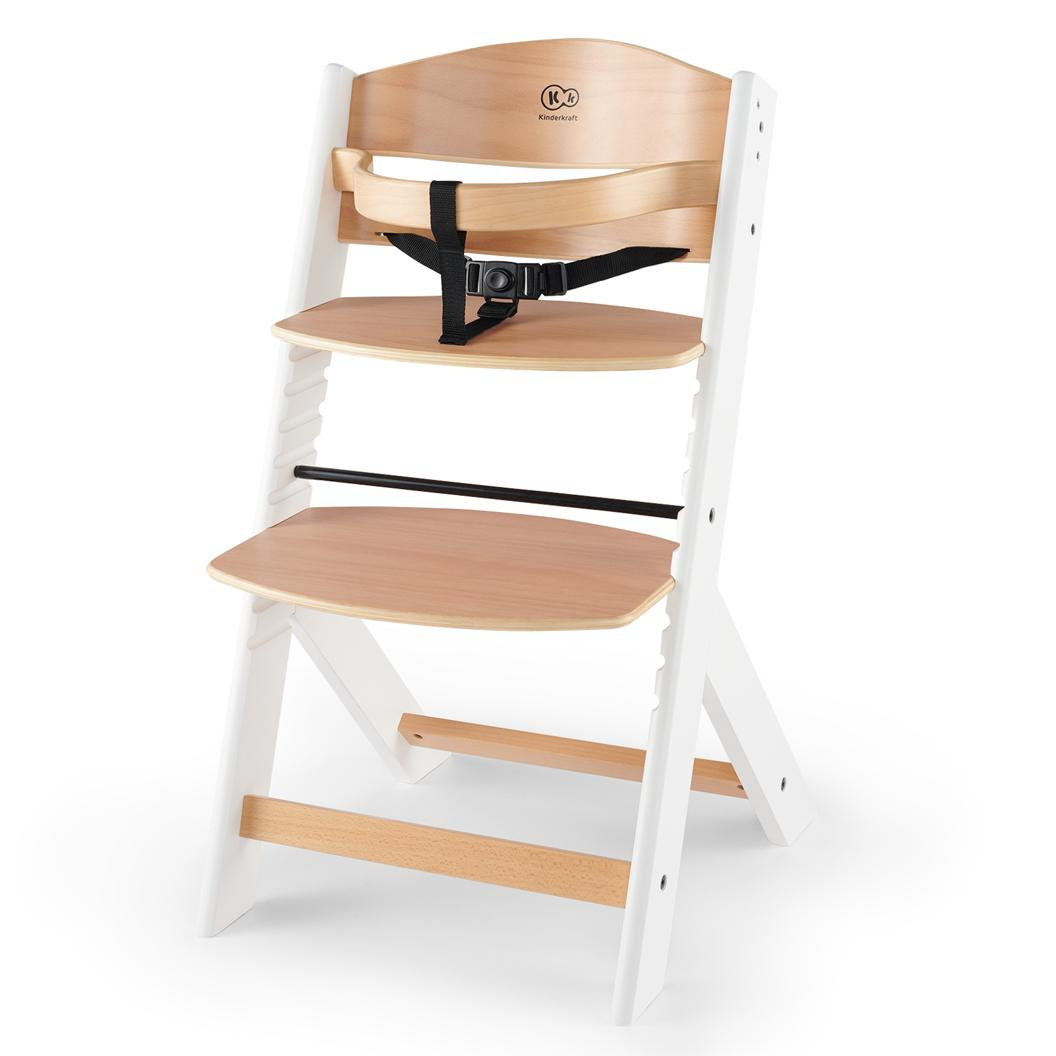 Стільчик для годування Kinderkraft Enock Natural White - Зображення 5