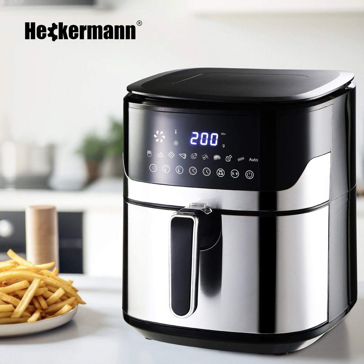 Аерогриль Аерофритюрниця Heckermann ZHAF-650AD 6,5 л 2000W - Зображення 7