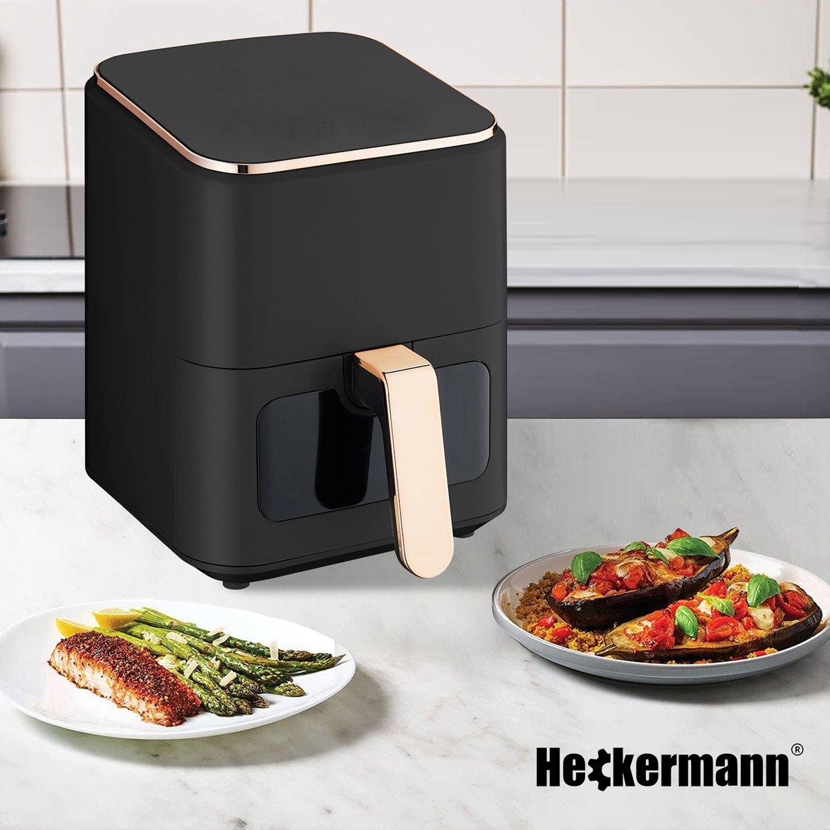 Аерофритюрниця мультипіч Heckermann RA510D 4л 1800W - Зображення 6