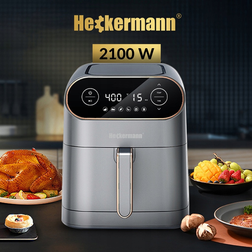 Аерогриль Аерофритюрниця Heckermann AF06 7л 2100W - Зображення 2