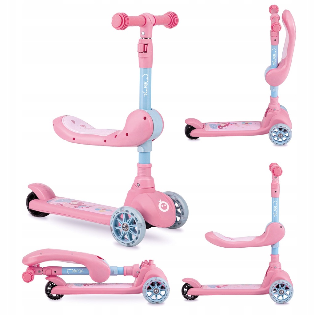 Самокат 2в1 MoMi Kiuru Pink - Зображення 2