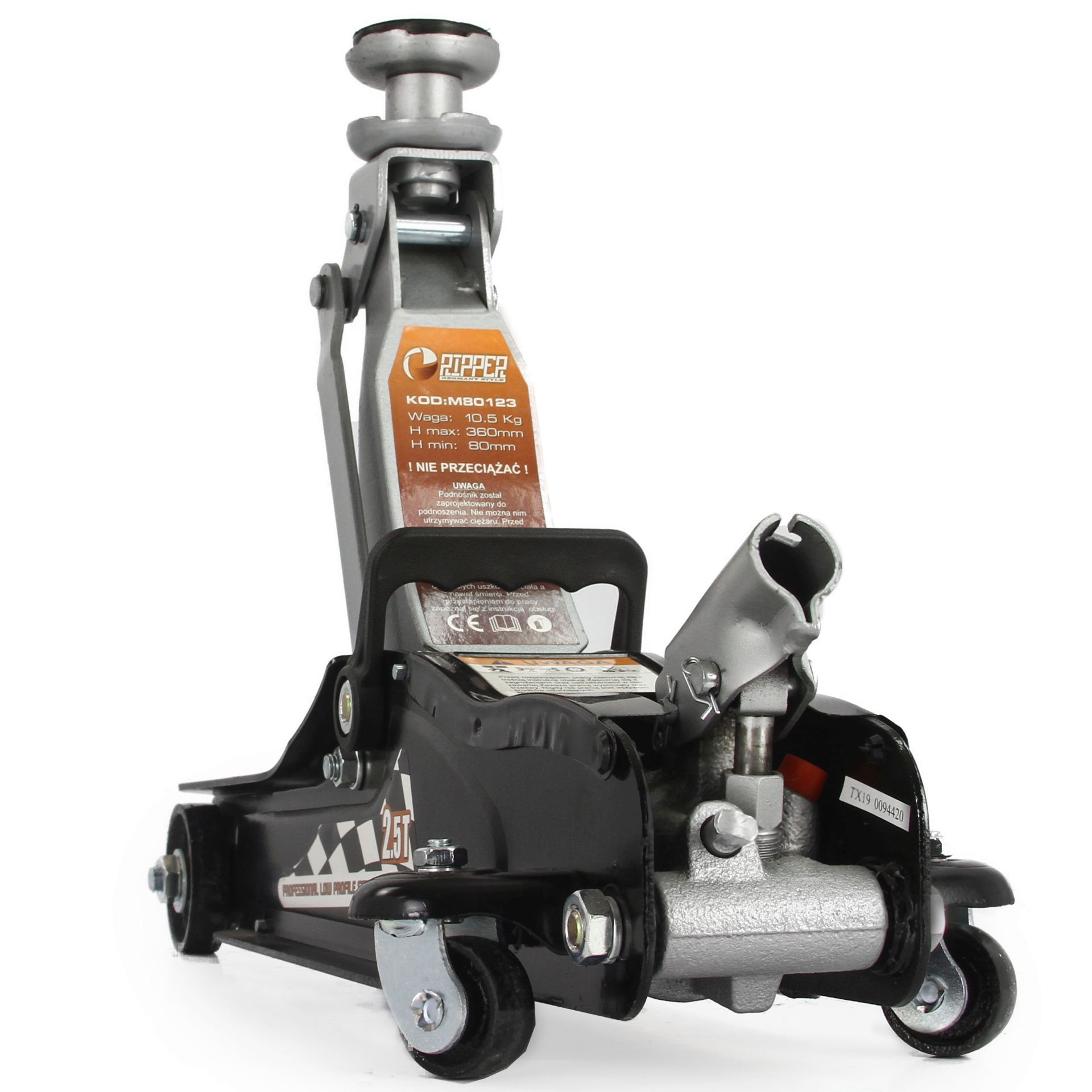 Низькопрофільний підйомник Ripper M280123 2,5т - Зображення 2