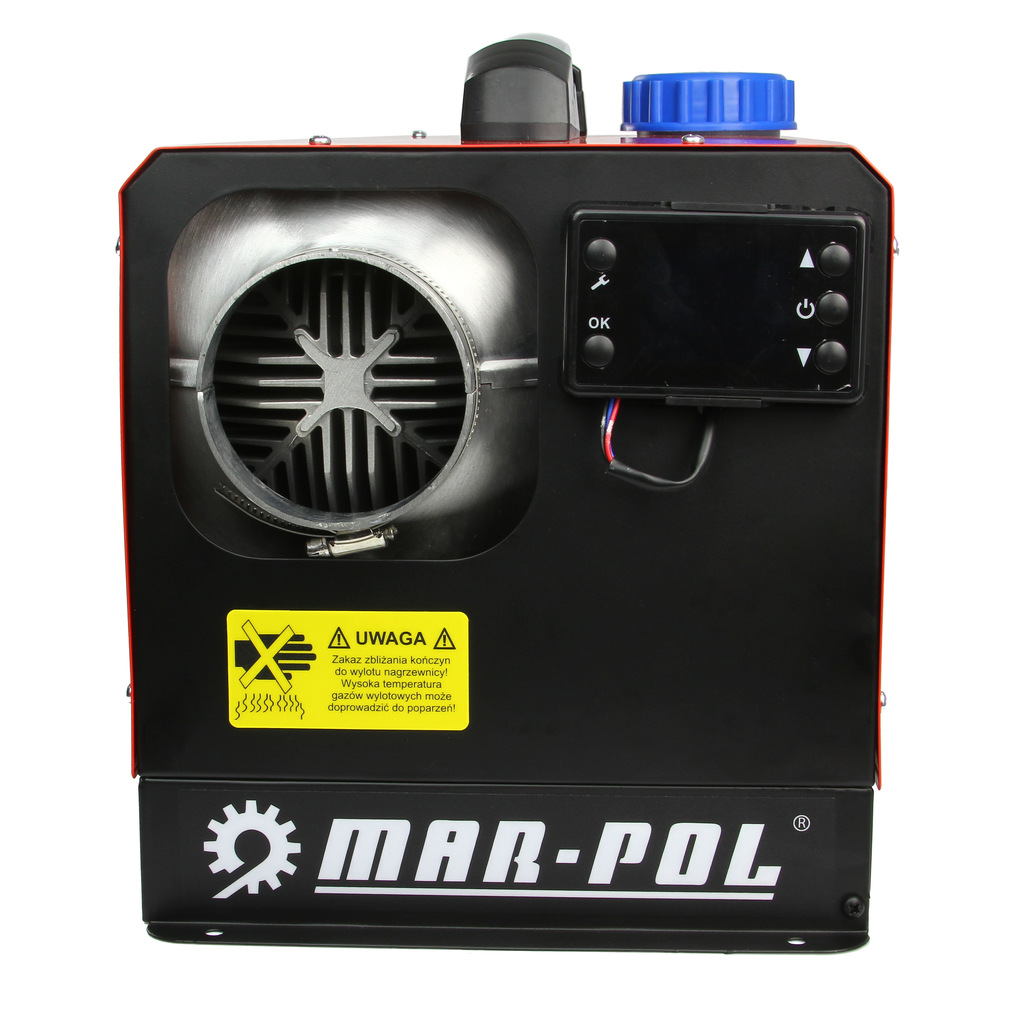 Автономний дизельний обігрівач MAR-POL 12кВт (M80951) 12V 220V - Зображення 3