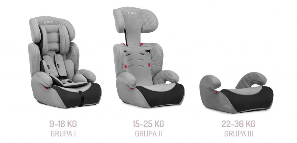 Автокрісло Momi Axo 9-36 кг Grey - Зображення 4