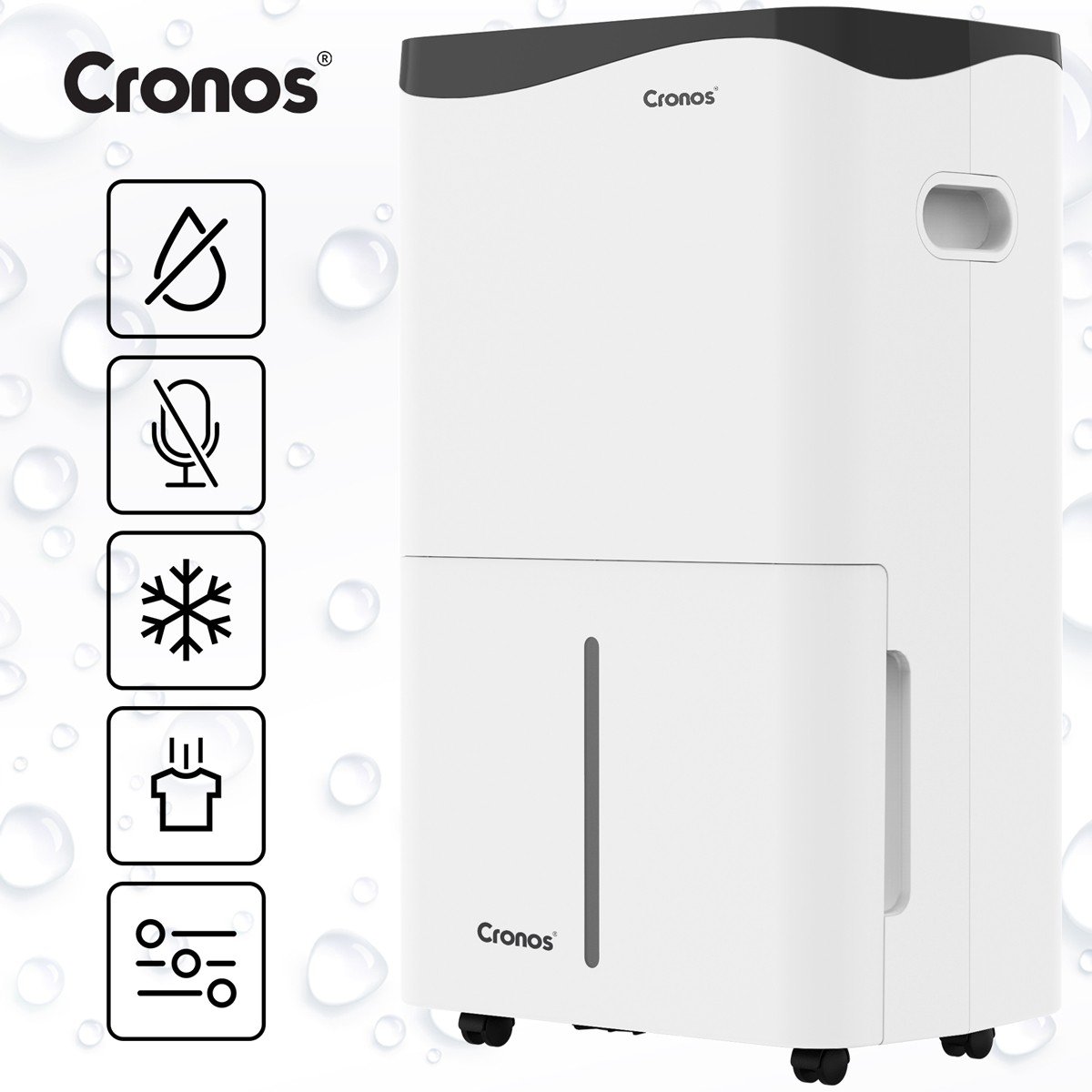 Осушувач повітря Cronos 50л Wi-Fi OL50-BD052A - Зображення 14