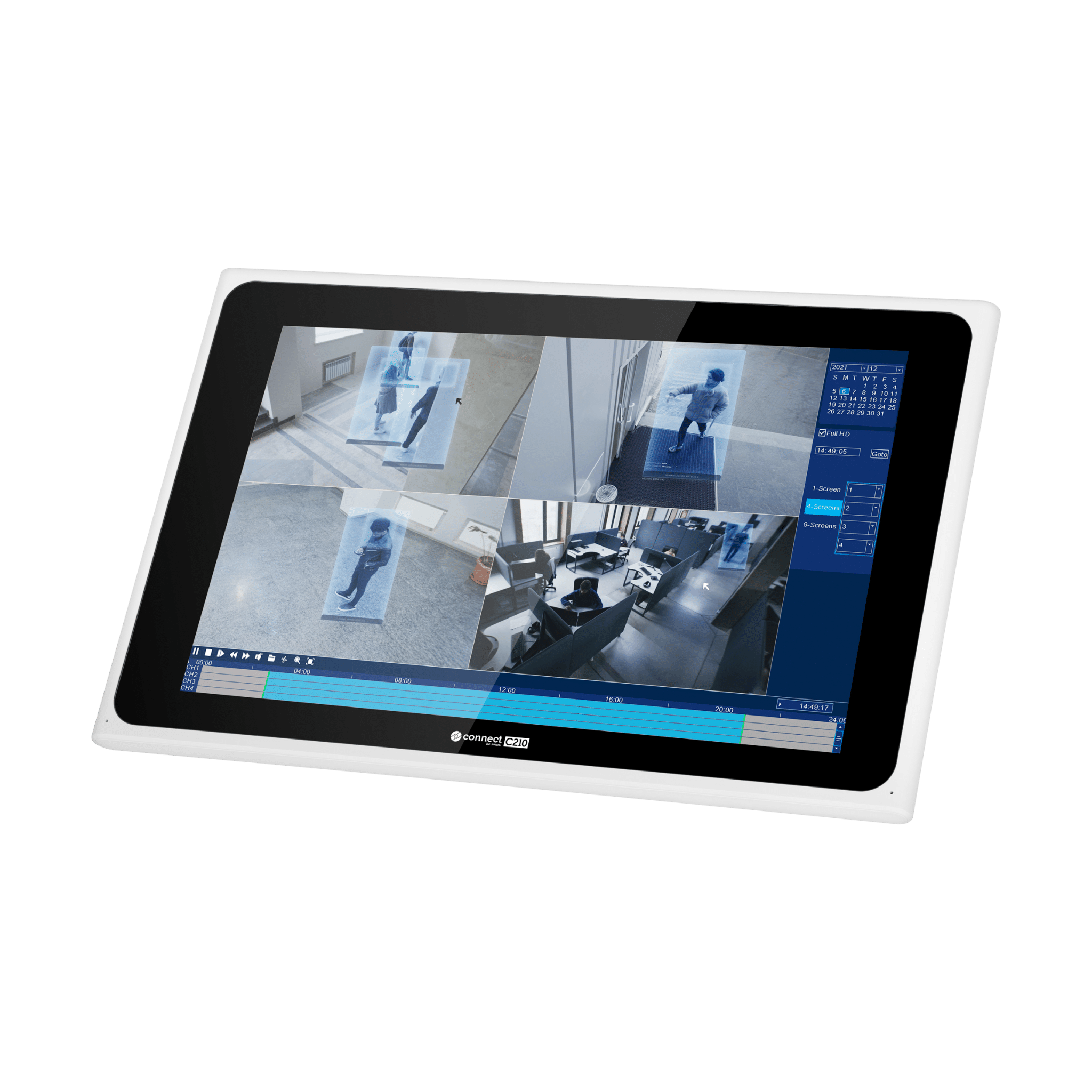 Комплект для відеоспостереження Wi-Fi Kruger&Matz Connect C210 Tuya Full HD - Зображення 2