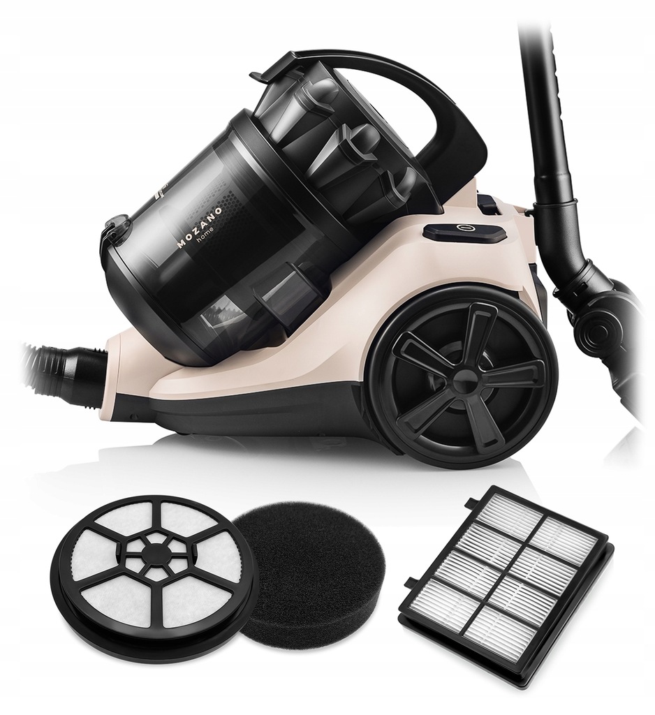 Циклонний пилосос без мішка Mozano Max Cyclonic 4000W Beige - Зображення 16