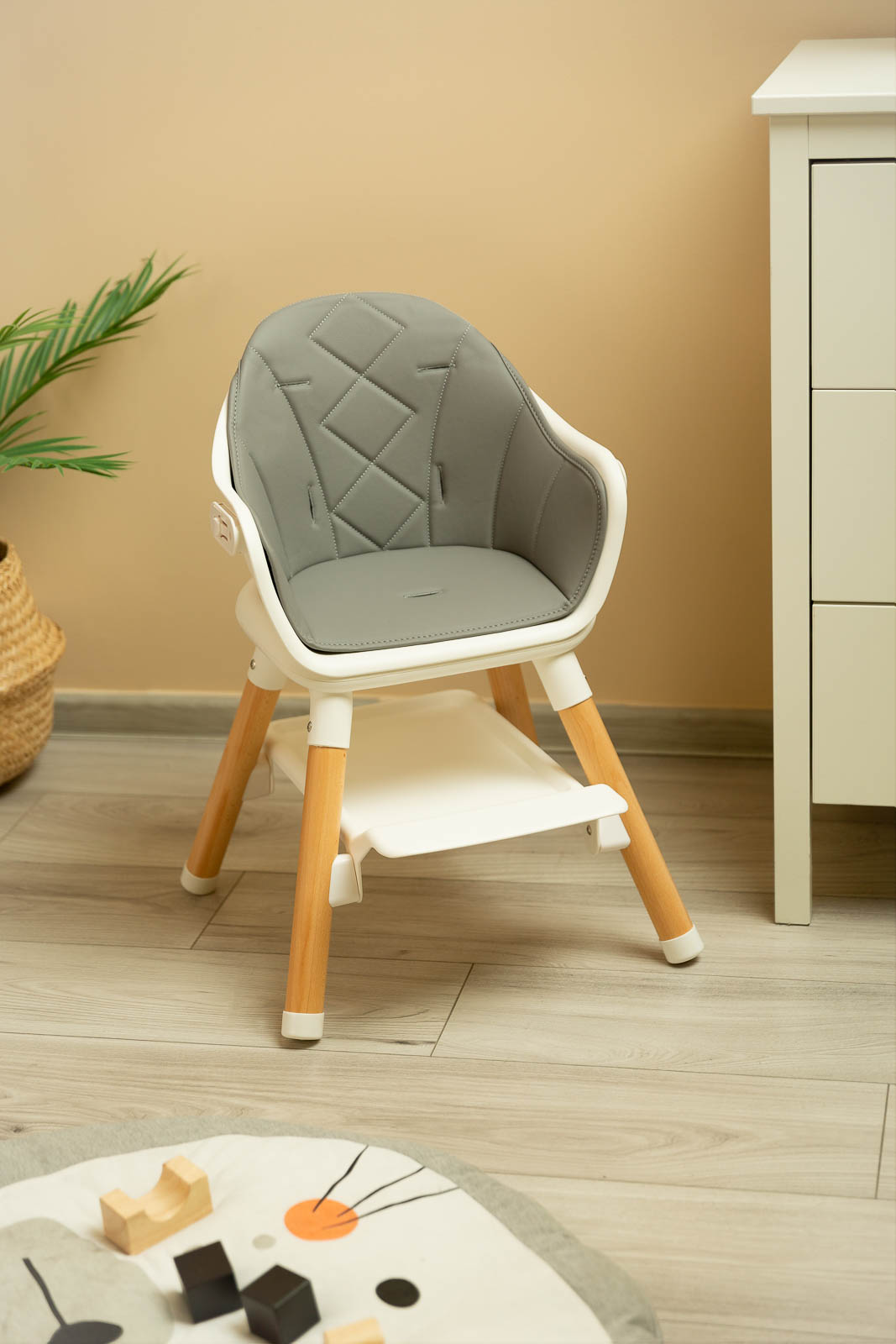 Стільчик для годування Caretero Bravo Grey - Зображення 8