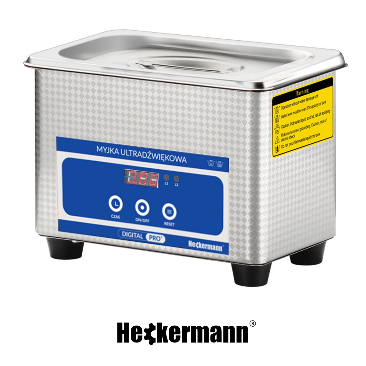 Ультразвукова ванна очисник Heckermann JP-008 + 1 л - Зображення 2