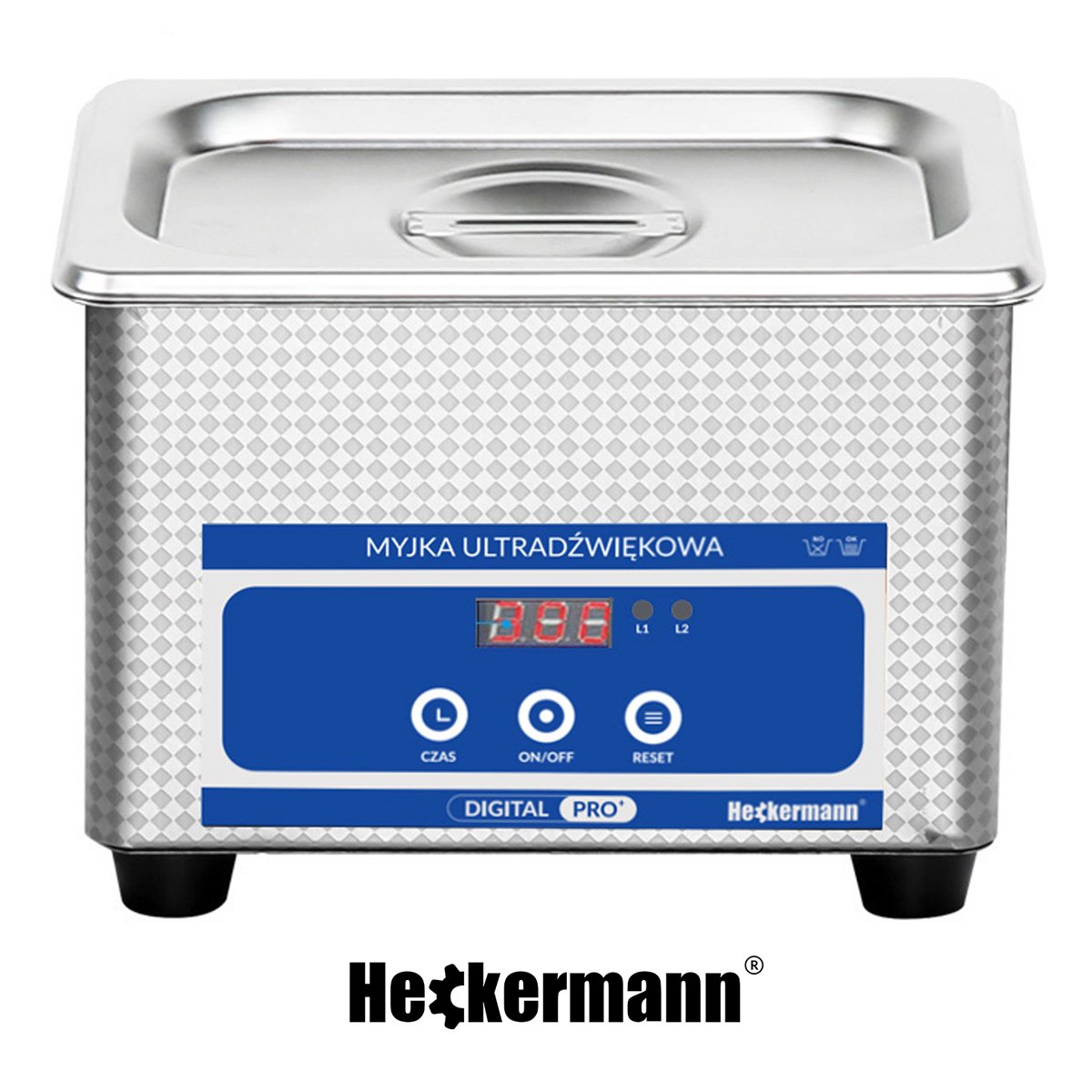 Ультразвукова ванна очисник Heckermann JP-008 + 1 л - Зображення 3