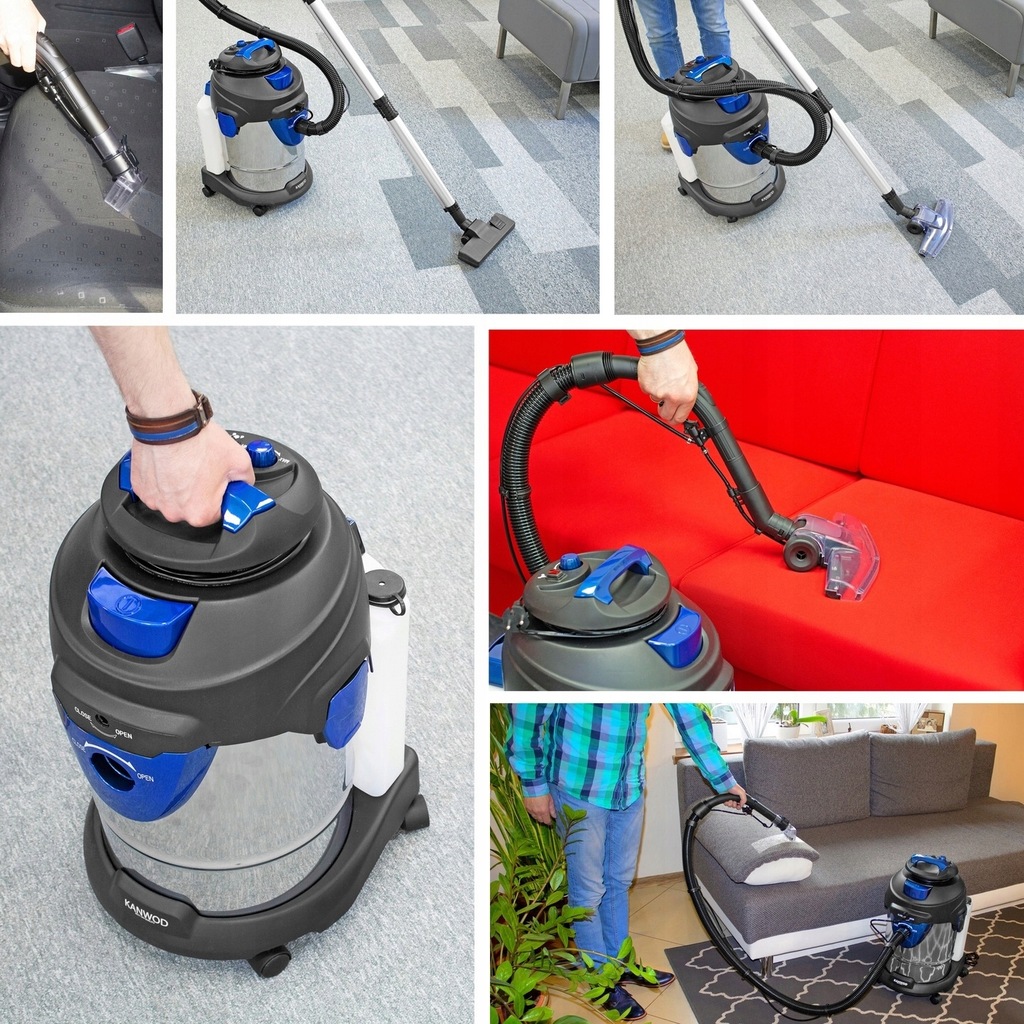 Багатофункціональний миючий пилосос Kanwod SuperWash 2000W 10в1 - Зображення 14
