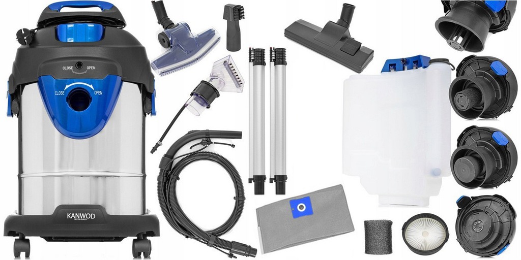 Багатофункціональний миючий пилосос Kanwod SuperWash 2000W 10в1 - Зображення 6
