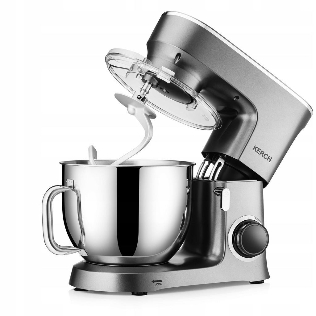 Тістоміс міксер планетарний KERCH Baker Grey 3000 Вт 7л - Зображення 3