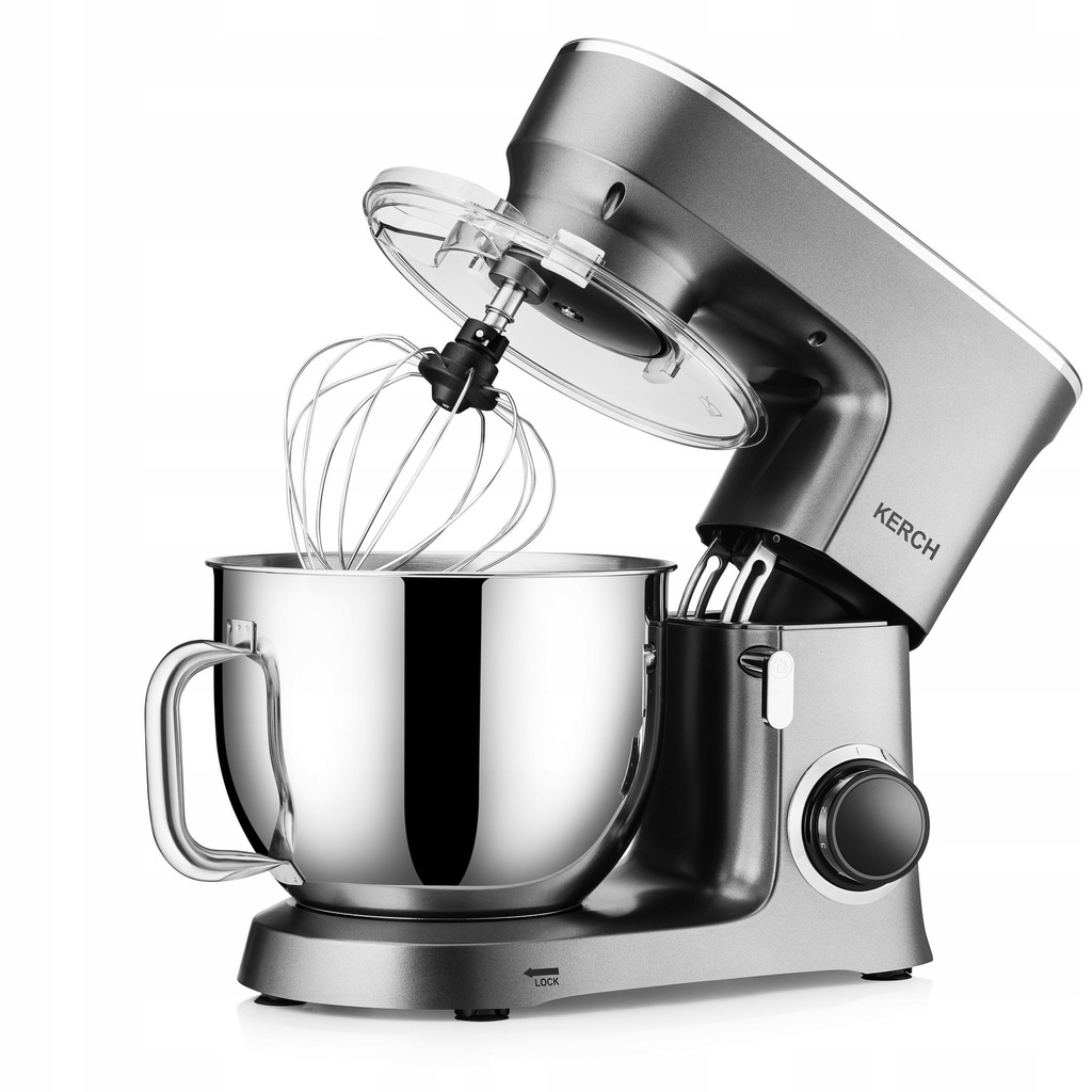Тістоміс міксер планетарний KERCH Baker Grey 3000 Вт 7л - Зображення 5