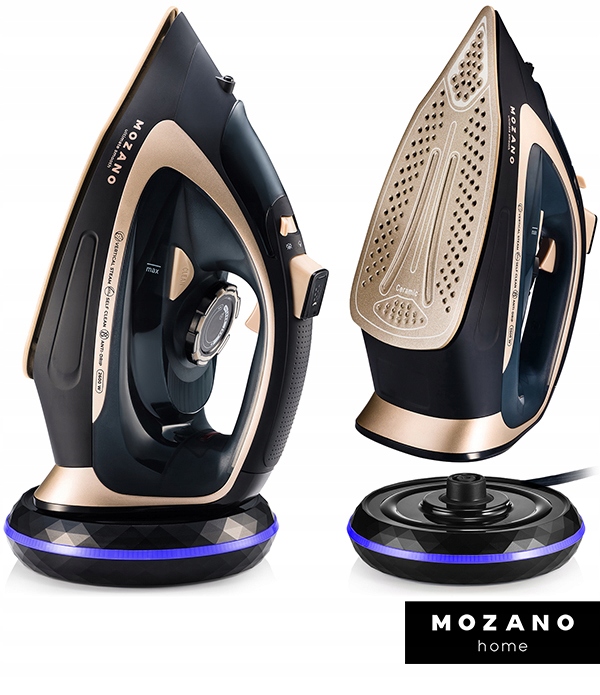 Безпровідна праска Mozano Ultimate Smooth 2600 Вт Gold - Зображення 2