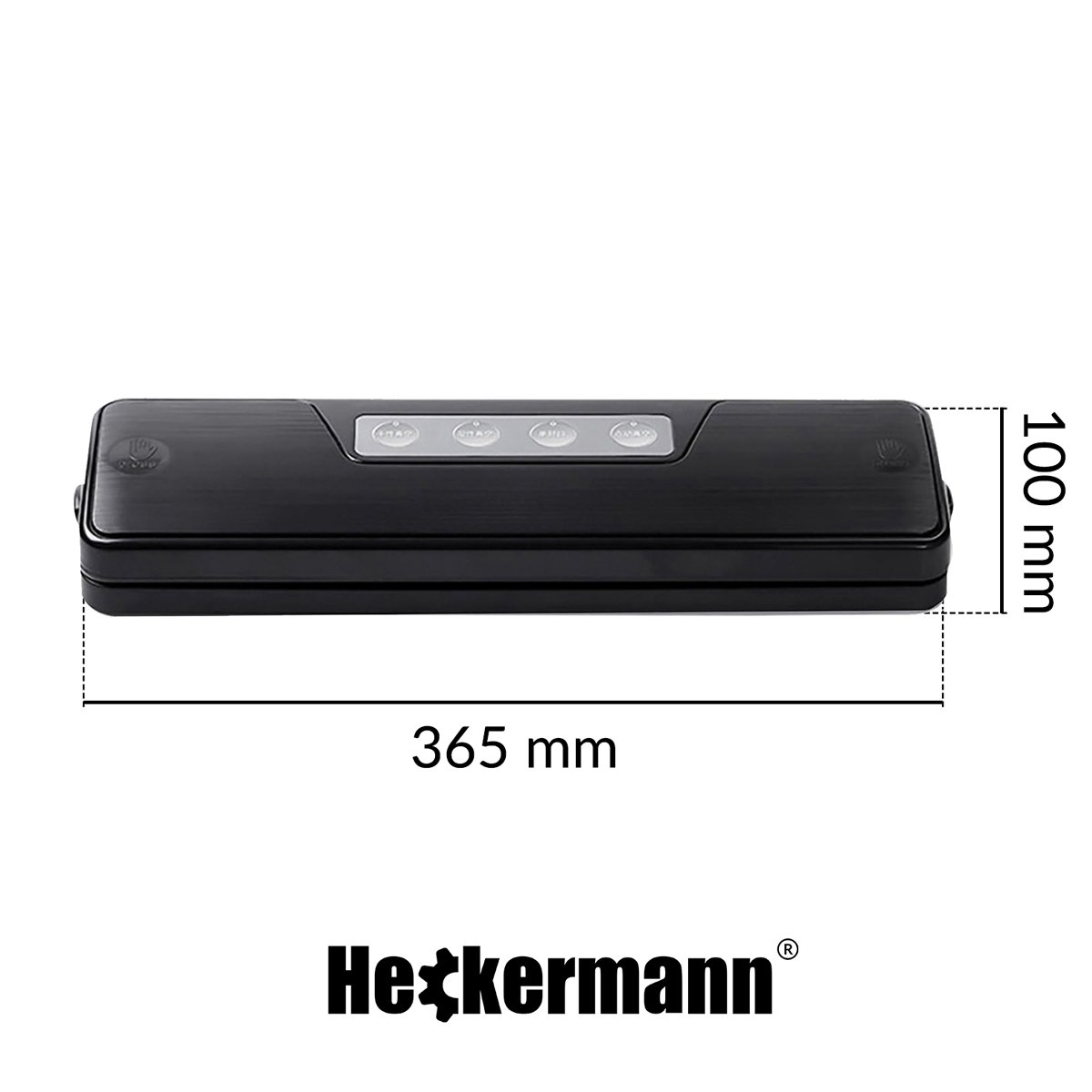 Вакуумний пакувальник Heckermann® GM-77 + фольга 28х600 см - Зображення 6