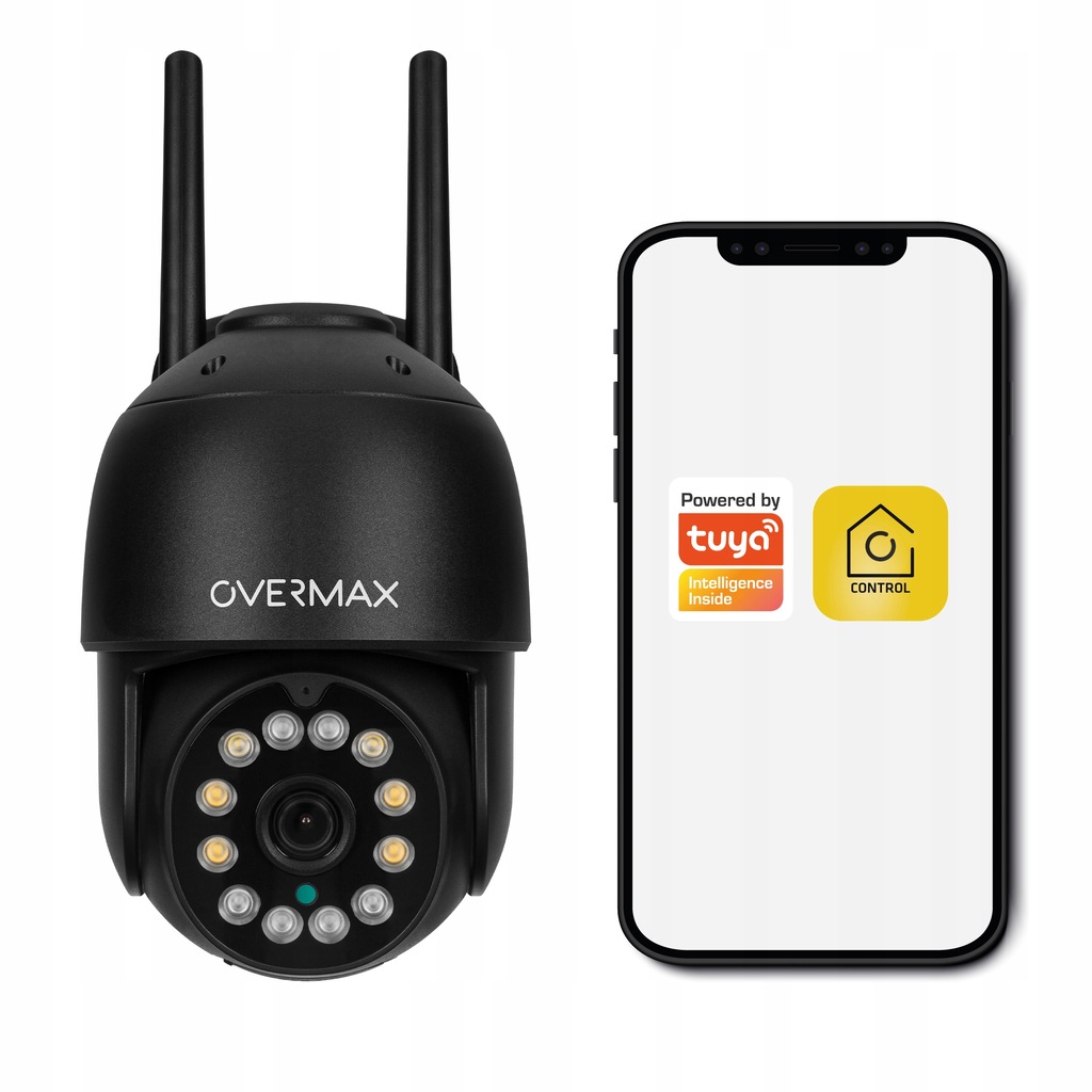 Вулична поворотна IP-камера Overmax Camspot 4.95 WiFi 2.5K Anthracite - Зображення 9