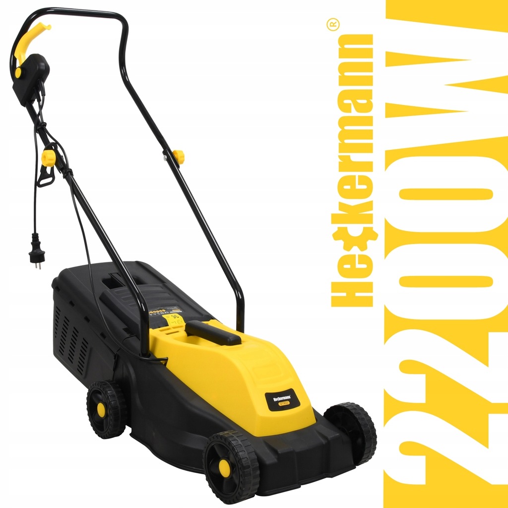 Газонокосарка електрична Heckermann QT3022 - Зображення 4