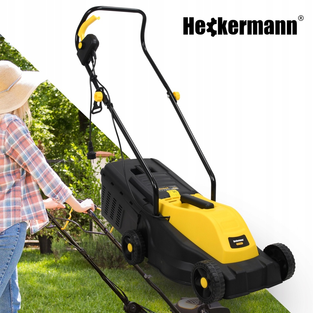 Газонокосарка електрична Heckermann QT3022 - Зображення 5