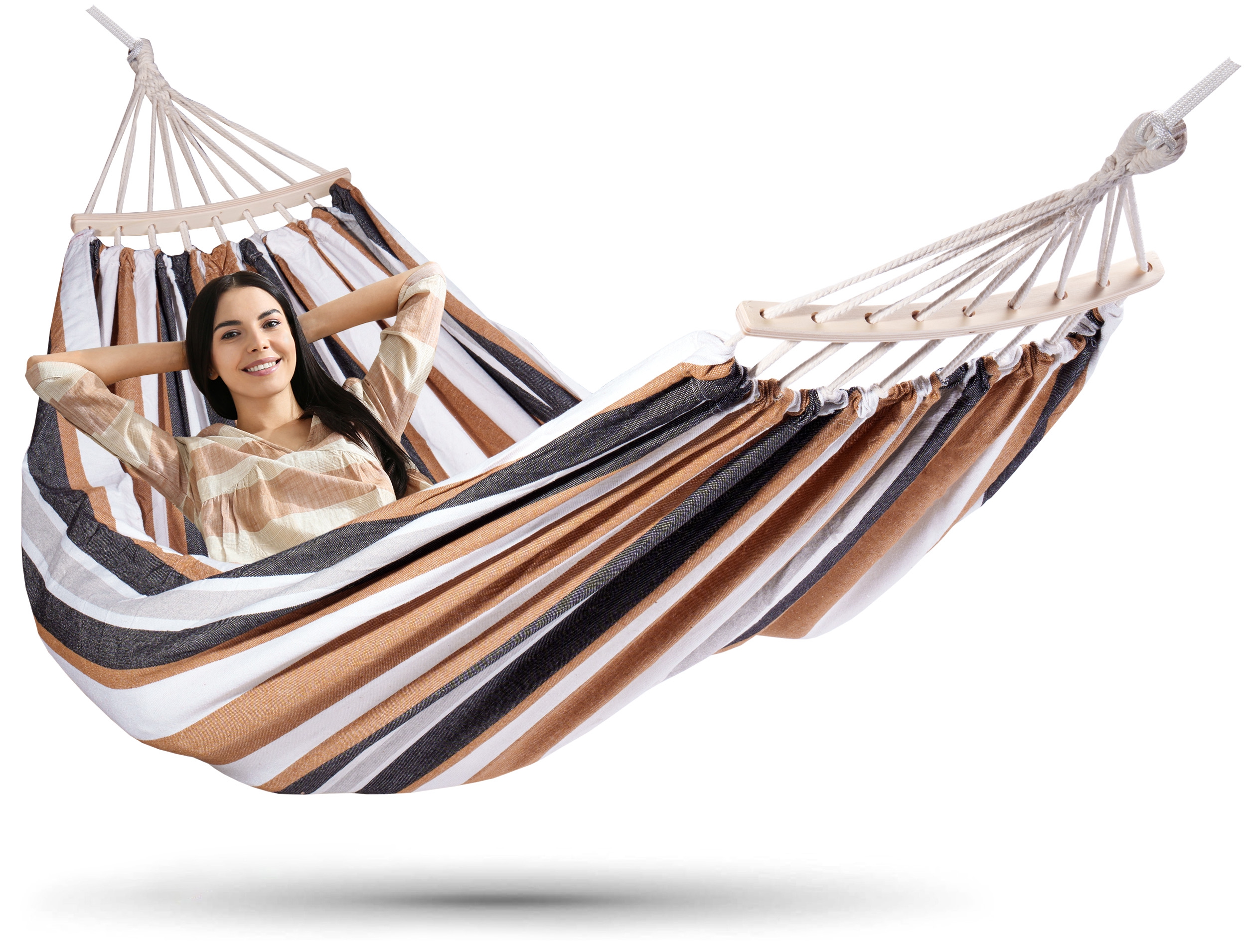 Гамак подвійний EDEN Sand 260x150 - Зображення 2