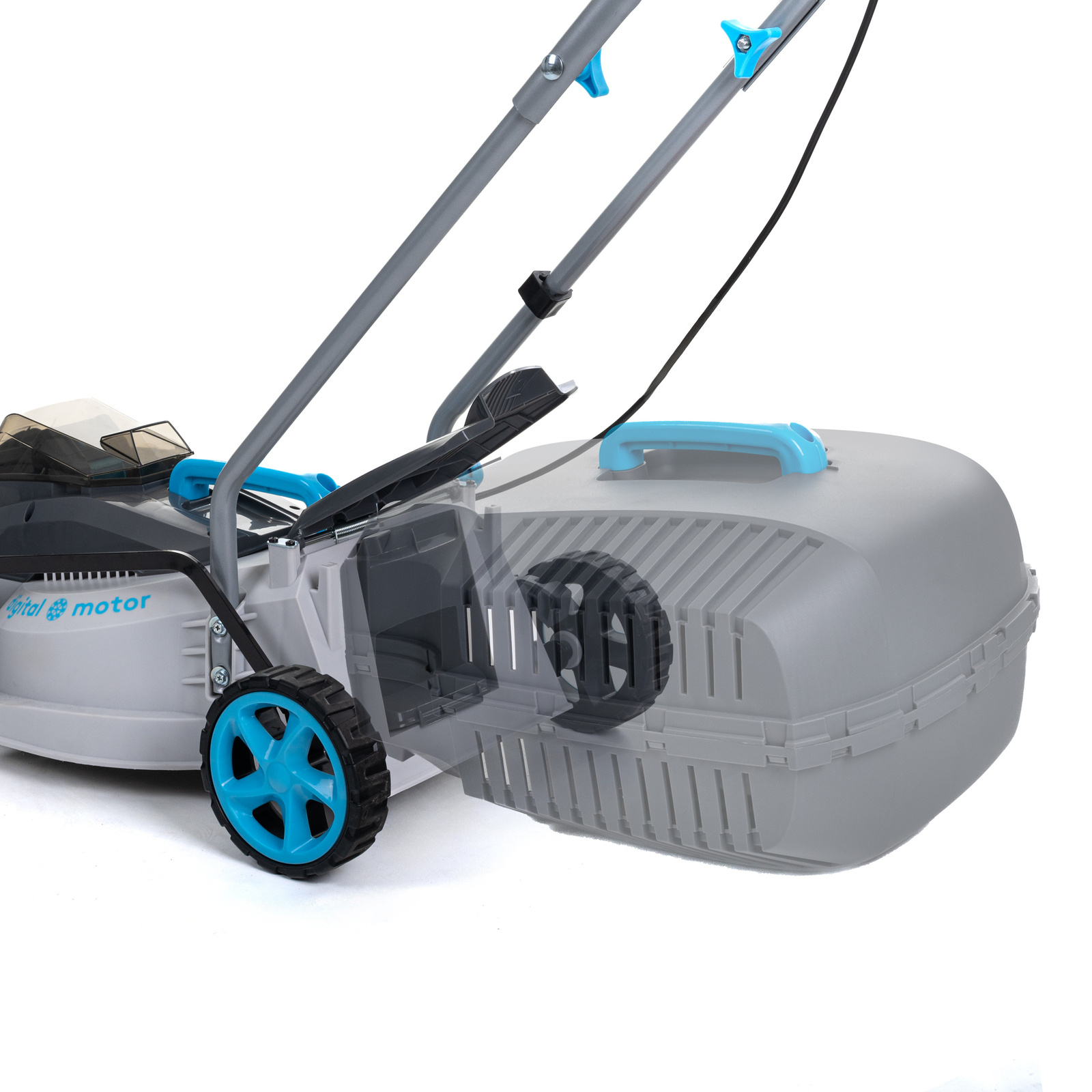 Газонокосарка акумуляторна KGALM-4032 (32см, 30л) Kanwod - Зображення 7