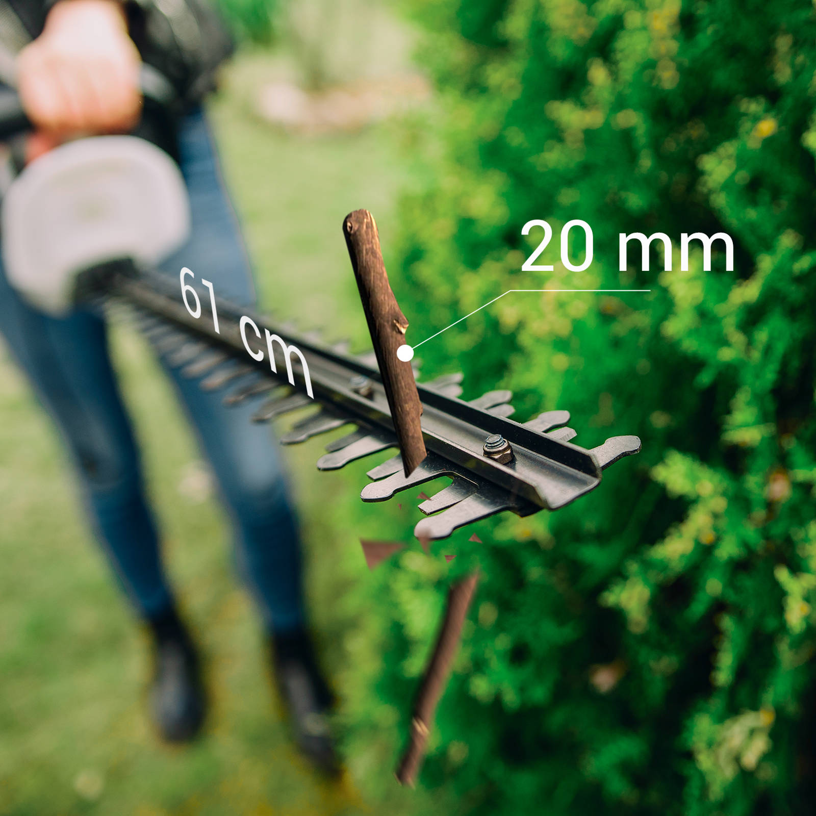 Кущоріз Lehmann Stourhead 61cm, 1800W - Зображення 15