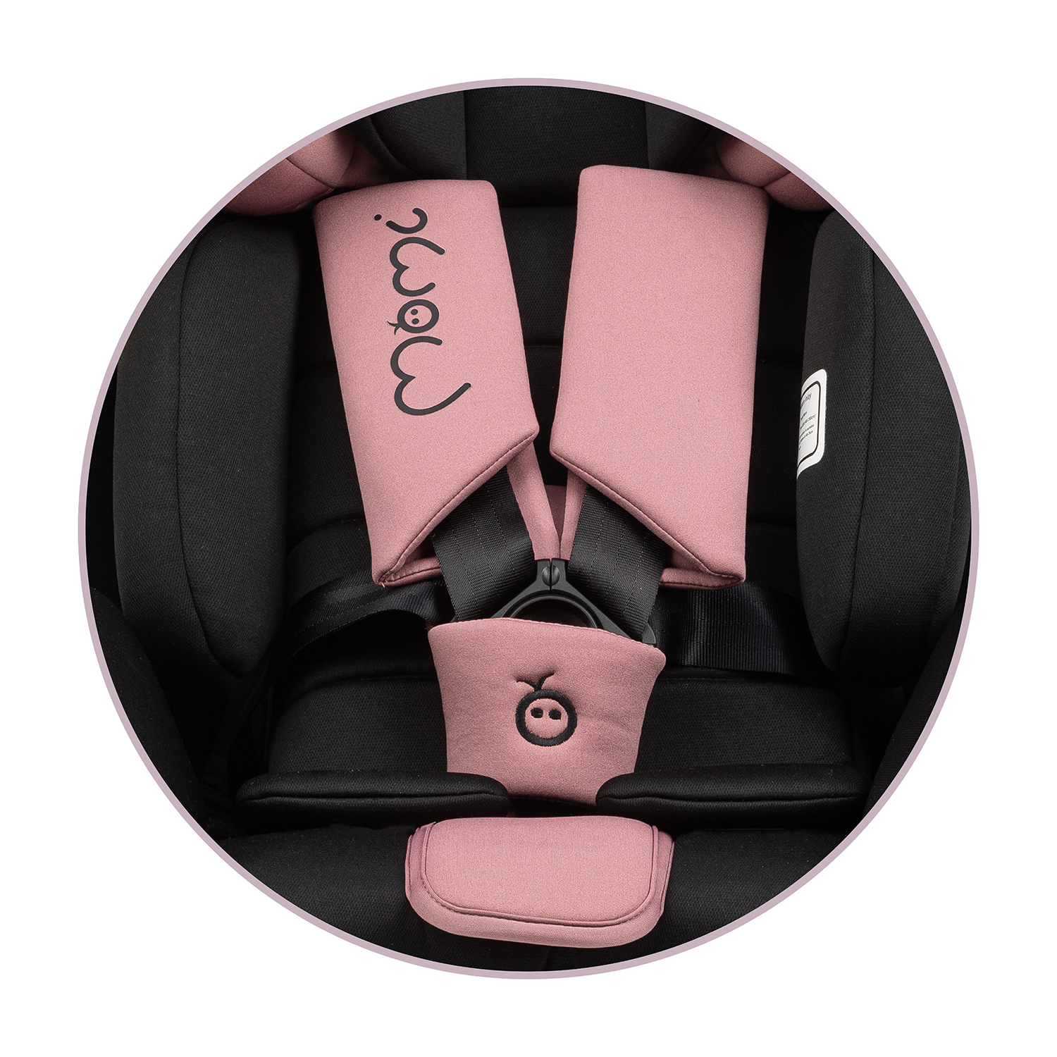 Автокрісло MoMi URSO I-Size 0-36kg Pink - Зображення 4