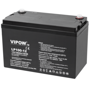 Акумулятор гелевий VIPOW 12V 100Ah (BAT0225)