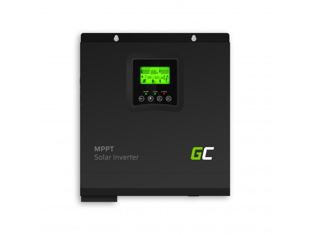 Гібридний сонячний інвертор Green Cell INVSOL02 24/230 В (3000/6000 Вт) MPPT