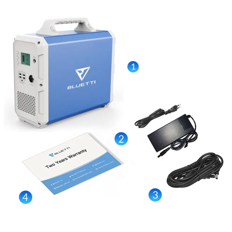 Портативна зарядна станція Bluetti EB240 1000W, 2400 Wh - Зображення 5